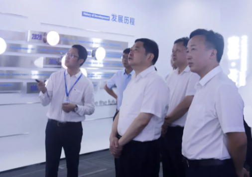 長沙市委常委、常務(wù)副市長夏建平一行赴中部產(chǎn)業(yè)基地調(diào)研