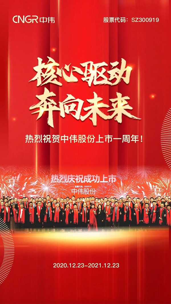 中偉股份上市一周年丨技術(shù)核心驅(qū)動，攜手奔向未來