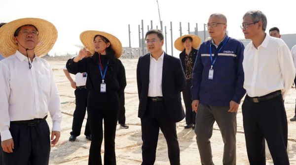 欽州市市長、自貿(mào)區(qū)欽州港片區(qū)管委主任 王雄昌調(diào)研中偉欽州產(chǎn)業(yè)基地